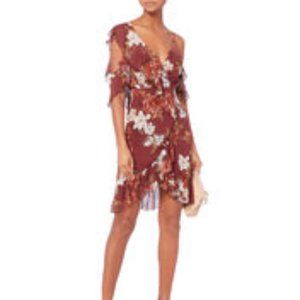 NICHOLAS Celeste Ruffle Mini Dress